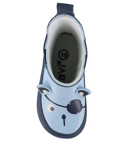 CeLaVi Gummistøvler - Kort - Pirate Face 3D - Blue Fog