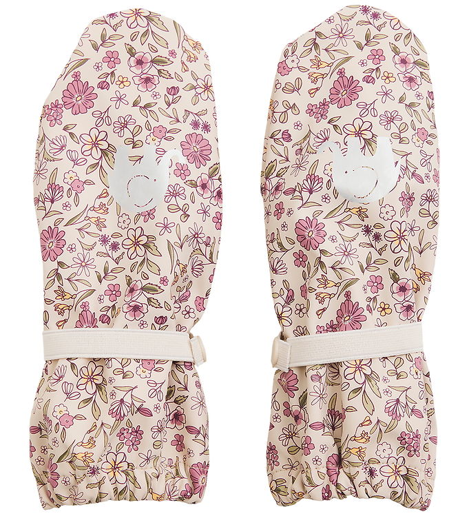 CeLaVi Luffer – PU – Misty Rose m. Blomster