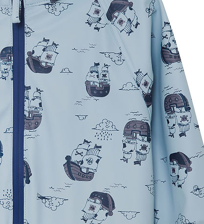 CeLaVi Regndragt - AOP - Blue Fog