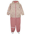 CeLaVi Rainwear w. Suspenders - AOP - Perfectly Pale