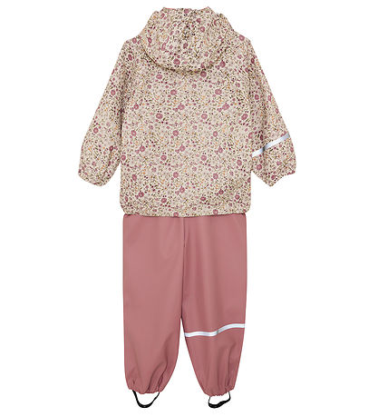 CeLaVi Regntøj m. Seler - AOP - Perfectly Pale