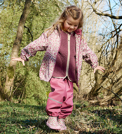 CeLaVi Regntøj m. Seler - AOP - Perfectly Pale