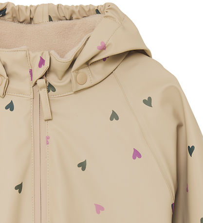 CeLaVi Regndragt - AOP - White Pepper