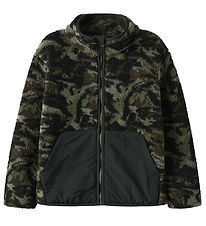 Name It Fleecejakke - NkmMonico - Dusty Olive