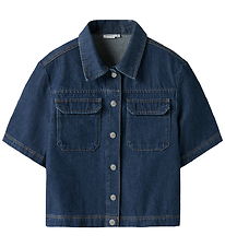 Name It Denimjakke - NkfLea - Dark Blue Denim