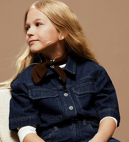 Name It Denimjakke - NkfLea - Dark Blue Denim