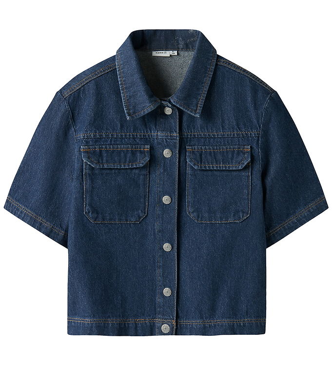 Name It Flea - Skjorte - Blå Denim