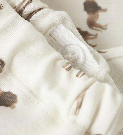 Lil Atelier Bukser - Loose - NbmLayo - Coconut Milk/LION