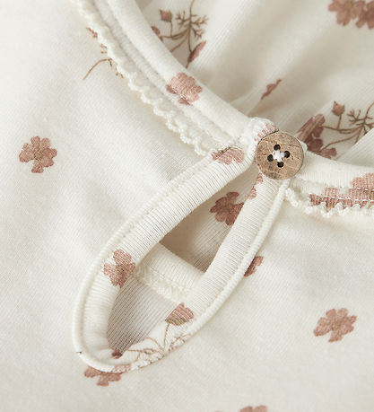 Lil Atelier Kjole - NmfLayo - Coconut Milk/FLOWER PINK