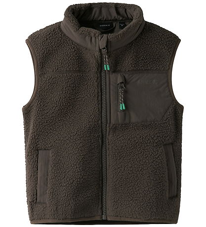 Name It Vest - Fleece - NmmMiller - Chocolate Brown