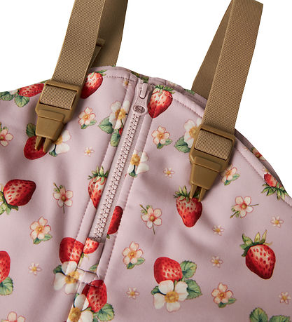 Name It Softshellbukser m. Fleece/seler - NmfAlfa08 - Keepsake L