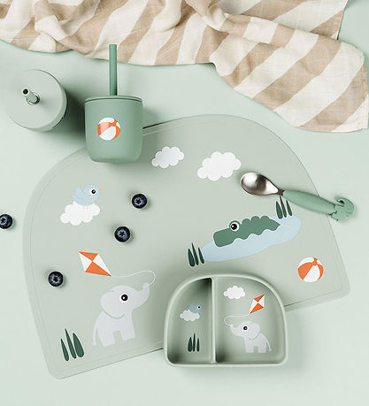 Done by Deer Kop m. Sugerør - 2-pak - Playground - Grøn