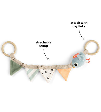 Done by Deer Barnevognskæde - Celebration - Farvemix