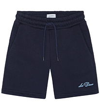 Les Deux Shorts - Sweat - Globe - Dark Navy