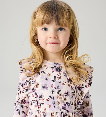 Name It Kjole - Noos - NmfKayla - Calcite/Grape Compote