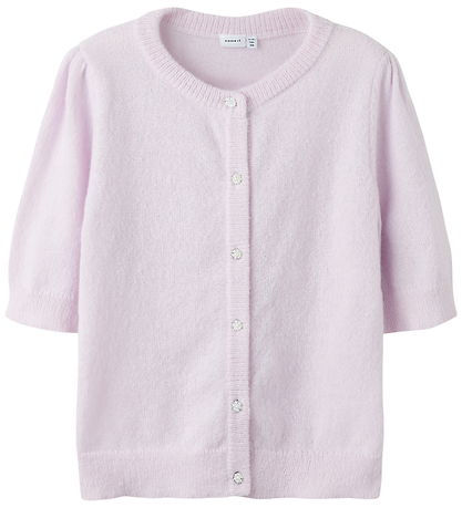 Name It Cardigan- Strik - NbfNabeth - Lavender Fog