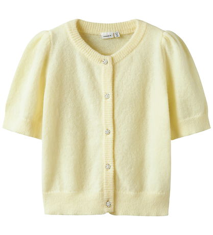 Name It Cardigan- Strik - NbfNabeth - Pear Sorbet