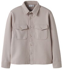 Name It Skjorte - NkmDarin - Chateau Gray