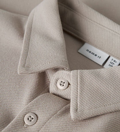 Name It Skjorte - NkmDarin - Chateau Gray