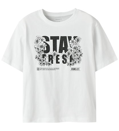 Name It T-Shirt - NkfDitteslia - Bright White