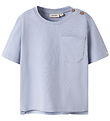 Lil' Atelier T-shirt - NmmDolan - Zen Blue