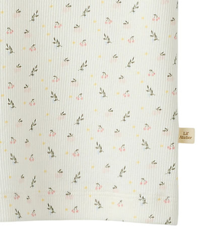 Lil' Atelier T-shirt - NmfGago - Coconut Milk/Small Flower