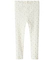 Lil' Atelier Legging - NmfGago - Coconut Milk/Small Flower