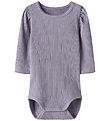 Name It Body l/æ - Rib - NbfDemi - Lavender Gray