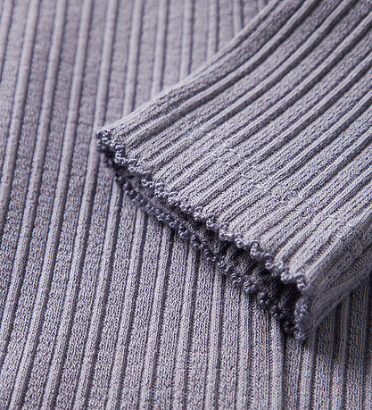 Name It Legging - Rib - NbfDemi - Lavender Gray