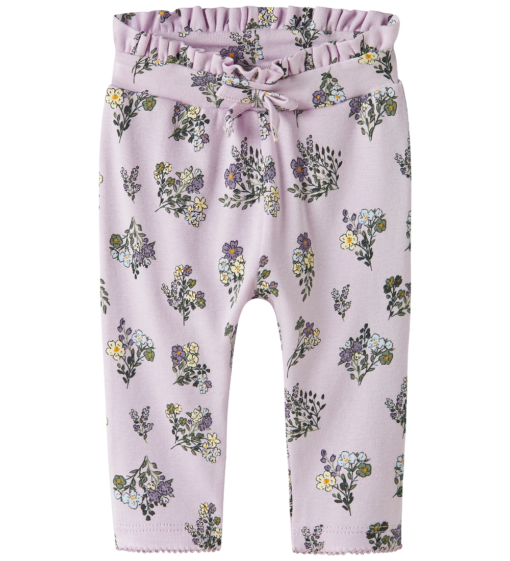Name It Hosen- NbfDoritta - Lavender Nebel - Name It - 68 - Hosen - Baumwolle