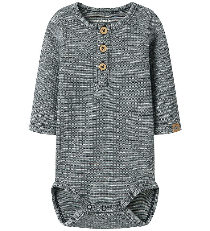 Name It Derry - Baby Body - Blå - 80