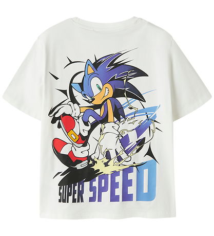 Name It T-shirt - NkmFitus - Sonic - Bright White