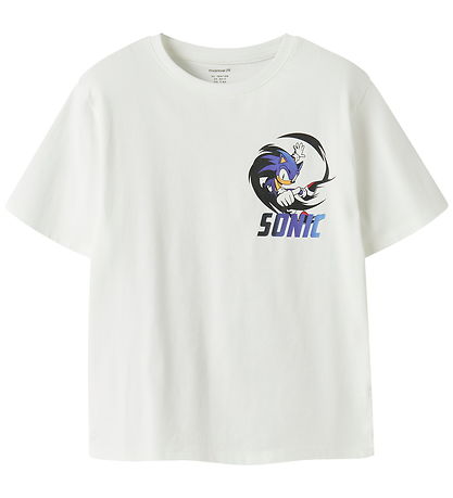 Name It T-shirt - NkmFitus - Sonic - Bright White