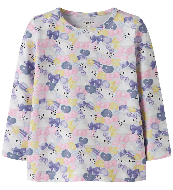 Name It Bluse - NmfFimi - Hello Kitty - Ancient Water