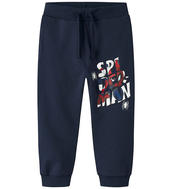 Name It Sweatpants - NmmFloyd - Spiderman - Navy Blazer