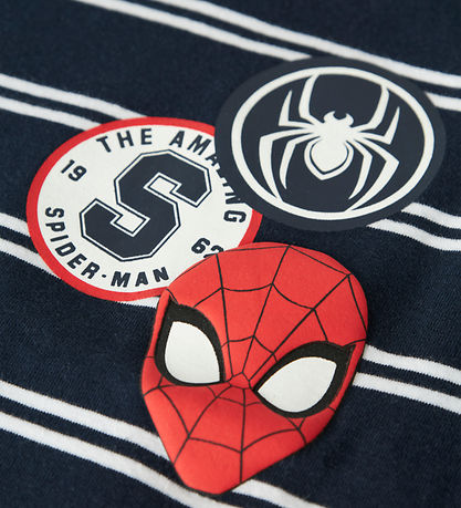 Name It Bluse - NmmFreman - Spider Man - Navy Blazer