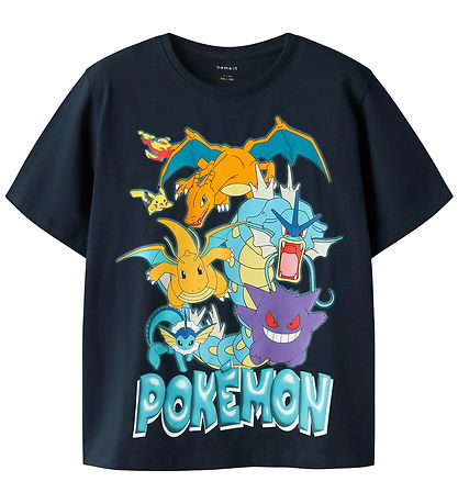 Name It T-shirt - Noos - NkmMajo - Pokemon - Navy Blazer