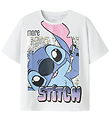 Name It T-shirt - Noos - NkfFora - Stitch - Bright White