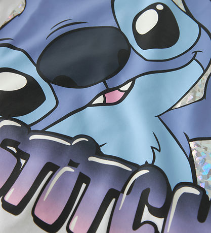 Name It T-shirt - Noos - NkfFora - Stitch - Bright White