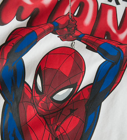 Name It T-shirt - Noos - NmmMarvin - Spider Man - Bright White