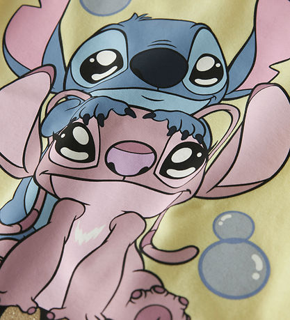 Name It T-shirt - Noos - NmfFuba - Stitch - Lemonade