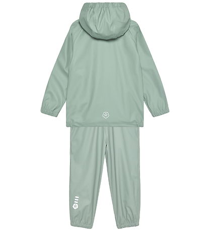 Color Kids Regntøj m. Seler - PU -  Jadeite
