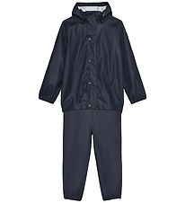 Color Kids Regntøj m. Seler - PU - Ebony