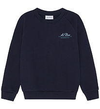 Les Deux Sweatshirt - Globe - Dark Navy