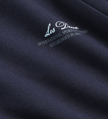 Les Deux Sweatshirt - Globe - Dark Navy