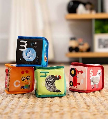 Baby Einstein Aktivitetsklodser - Alpha Stacks Bløde Aktivitetsk