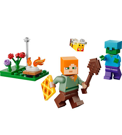 LEGO® Minecraft - Alex's Lejrbålsballade 30732 - 31 Dele