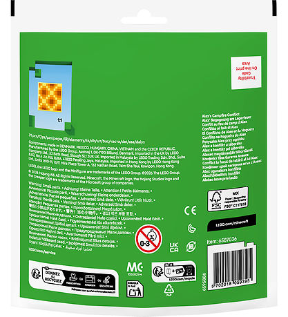 LEGO® Minecraft - Alex's Lejrbålsballade 30732 - 31 Dele