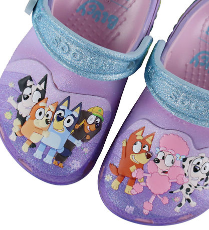 Crocs Sandals - Bluey Multi Pink Clog T - Multi