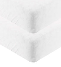 Sebra Jersey Lagen - 70x120 - Hvid